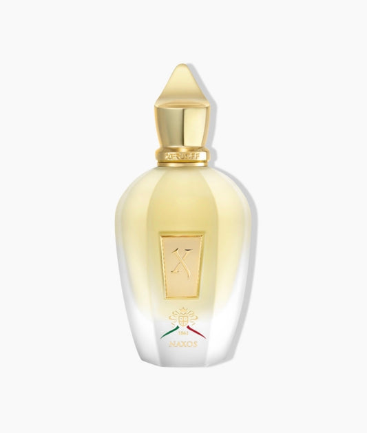 Xerjoff Naxos, parfum de niche homme aux notes de tabac et vanille, disponible en parfumerie Casablanca.