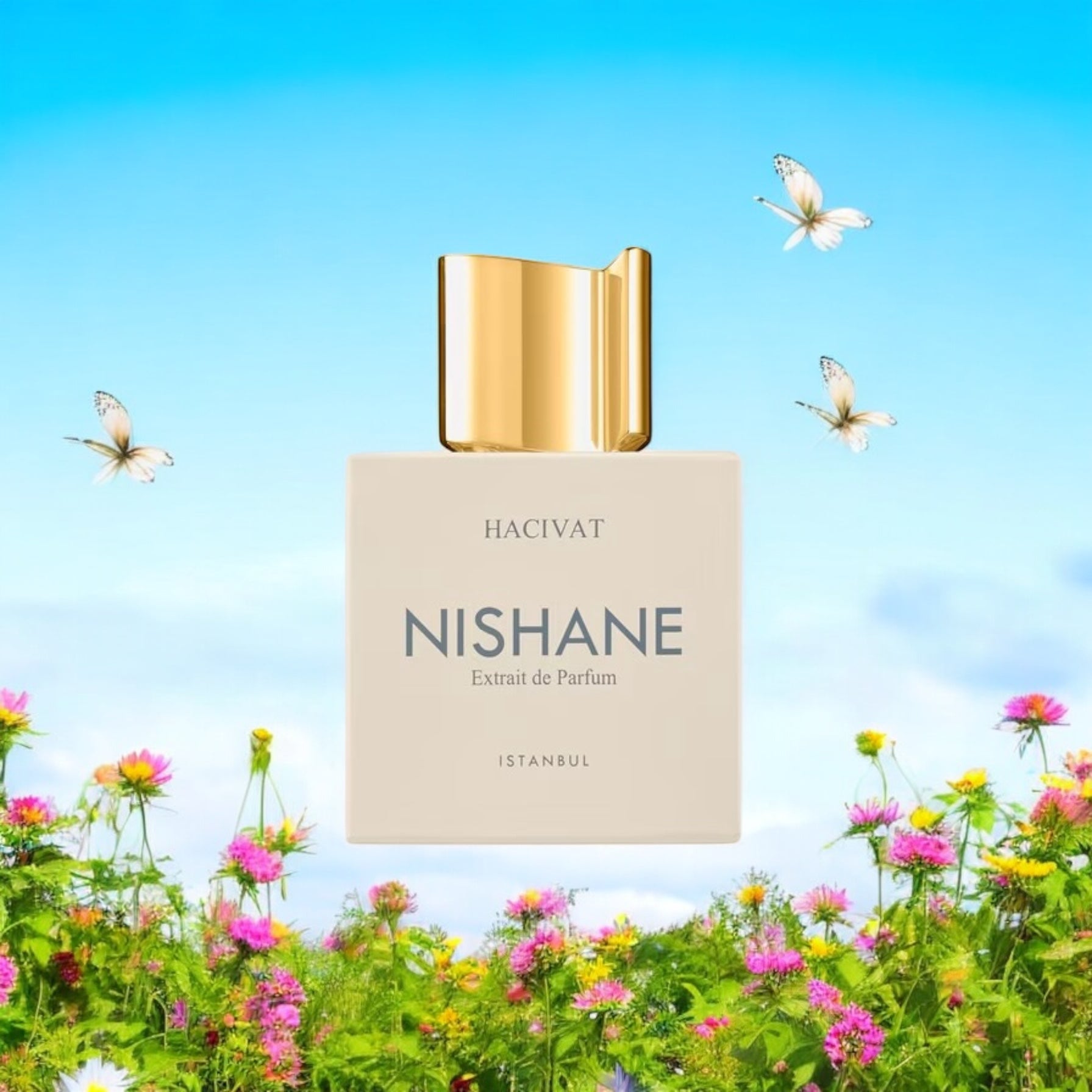 Hacivat Nishane, parfum de niche unisexe aux accords boisés et fruités, disponible en parfumerie Casablanca.